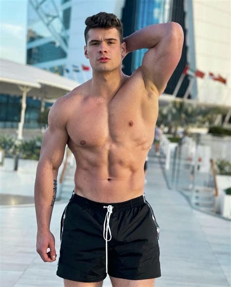 Fitness model Malik Delgaty is lensed by Miami-based photographer David Vance for Méncruze magazine. READ MOR... Professional boxer and former Love Island contestant Idris Virgo models Hand and Jones swimwear and underwear, lensed by ... Fitness model Blake Clunes lensed in Melbourne, Australia by photographer Jake O’Donnell . 